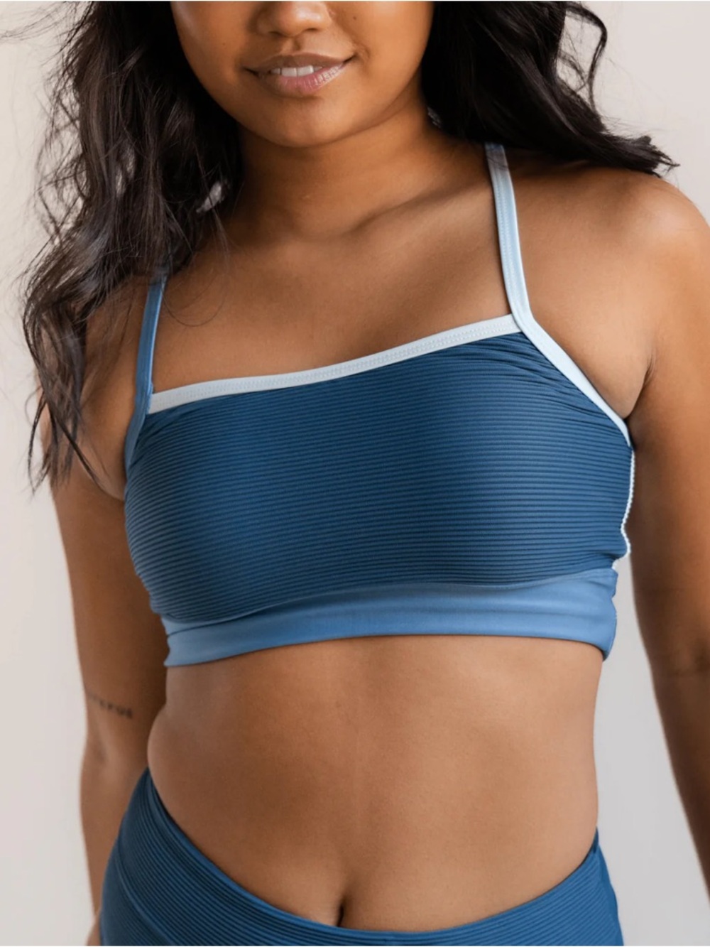 Nani Swimwear Textured Maluhia Shaka Bralette